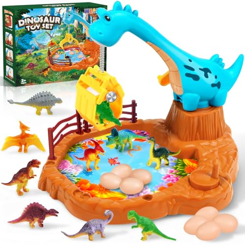 WEARXI Dinosaur Toys for Boys– Dinosaur Grab Toy, Kids Toys, Baby Toys, Toddler Toys, Dinosaur Toy for Kids, Montessori Toys for 1 2 3 Year Old Boys Girls, Christmas Birthday Gifts for Kids