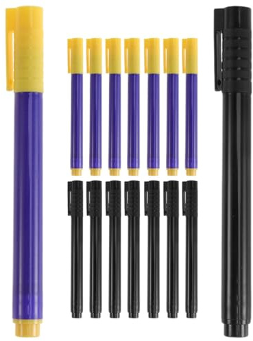MAGICLULU Currency Detector Pen 16Pcs Water-Based Ink for Cashier Banknote Verification in Shops and Offices