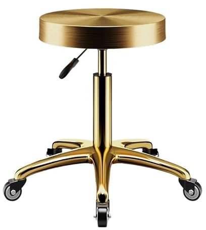 ZAWBNREOPC Taburete rodante con Ruedas Taburete Giratorio Ajustable | Rodamiento suave SIN ruidos, for clínica, oficina, hogar