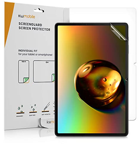 kwmobile 2X Schutzfolie kompatibel mit Samsung Galaxy Tab S8 - Folie klar Full Screen Tablet