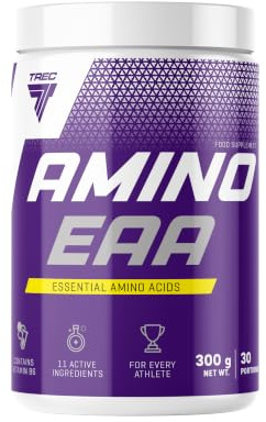 Trec Nutrition Amino EAA 300 gr Smak Cola Essentiella och grenade aminosyror för muskelåterhämtning