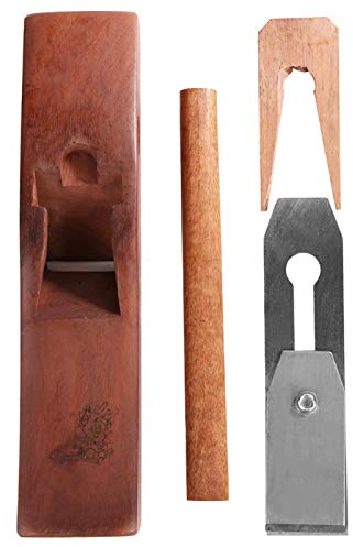 Joyzan Plano Bloque Carpintería, Mano Pequeno Cepillo Manual Madera Borde Carpintero Artesania Acabado Superficie Recorte Recortar Tamaño Trabaj Bricolaje Alisado Rebaja Hoja Afilada Avión Pequeño