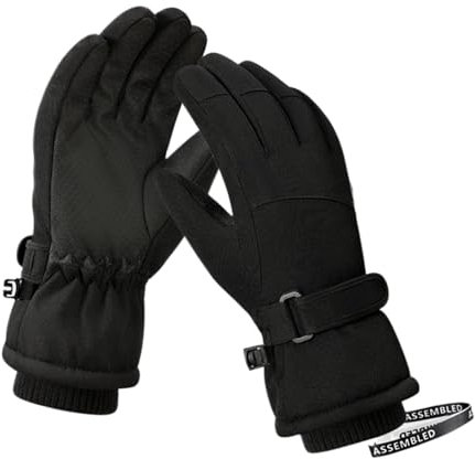 Kinder-Skihandschuhe – Snowboardhandschuhe für Kinder, Winter-Snowboard-Fäustlinge mit Wärme, Kinder-Snowboard-Fäustlinge für kaltes Wetter, bequeme Snowboardhandschuhe für Kinder