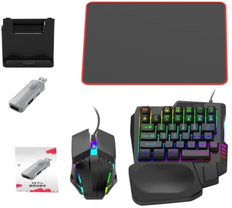 LED-Tangentbord Och Mus Ergonomisk | RGB Tangentbord Och Möss För Usb Plug & Play, Kontor, Streaming, Kodning, Programmering, Skrivande, Hemmakontor