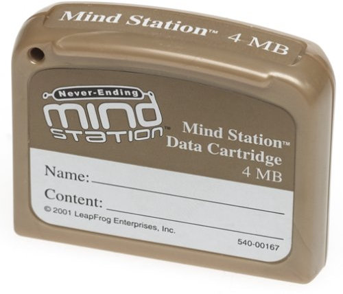 LeapFrog Quantum Leap Never Ending Mind Station 4 mb Re-writable Reuseable Content Data Cartridge LeapPad, Turbo Twist, Turbo Extreme, iQuest