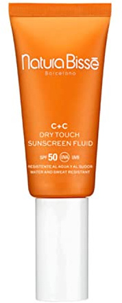Natura Bissé C+C Vitamin SPF 50 Dry Touch Sunscreen Fluid | Protector Solar Reafirmante | Crema Facial con Protección | 30 ml
