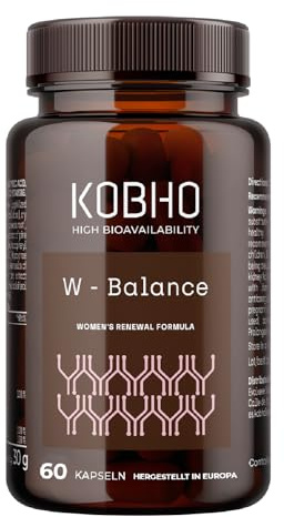 Multivitamines Femmes pour Soulager les Symptômes de la Ménopause - Santé Osseuse, Fonction Immunitaire, Bien-être Femme Digestif - 10 Composés Naturels, Vegan - 60 Gélules/1 Mois
