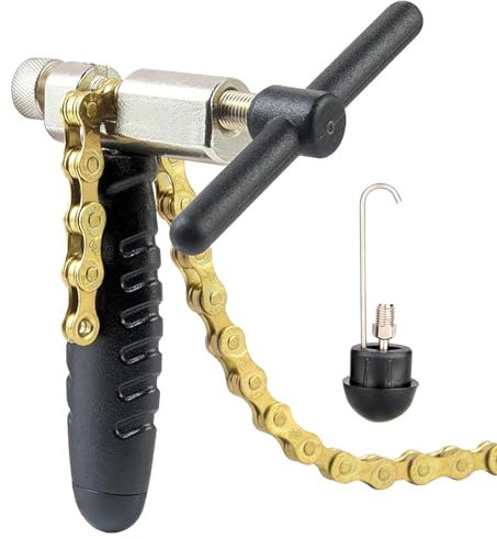 GmwyCzV Kettennieter Fahrrad, Profi Fahrradkette Werkzeug, Bike Chain Tool, Fahrradkette Werkzeug zum Entfernen & Anbringen, für Mountainbike Citybike für 6 bis 12-Fach und Singlespeed Ketten usw