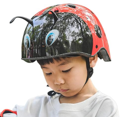 Casque pour garçon | Casque de Skate en Forme de | Casque Multi-Sport, Accessoires de sécurité pour Skateboard avec Doublure Amovible pour Cyclisme, Patinage à roulettes, Trottinette