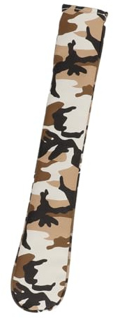 Mtlavishness Copri-Bastone da Golf per allineamento, Copritesta per Bastone da Golf, Custodia per allineamento Spider Brown con Fodera in Peluche, Materiale PU, Copertura (Marrone Mimetico)
