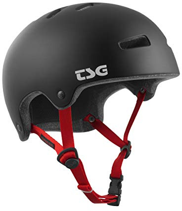 TSG Erwachsene Helm Superlight Solid Color, Satin Black, XXL, 750136