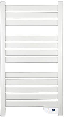 gridinlux® | Homely DRY 500W Radiador Toallero eléctrico baño | Blanco |Secador de toallas pared | 2 en 1 | Bajo Consumo | IP24