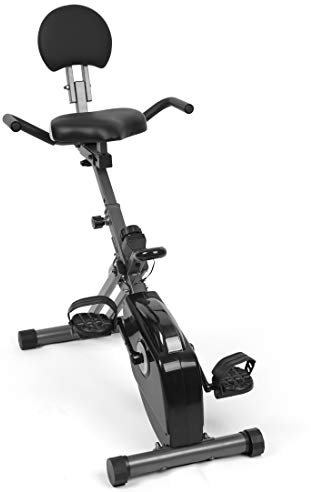 Ultrasport Unisex-Adult Mini Crosstrainer Senioren Liegeheimtrainer, Schwarz/Grau, 104.5 x 51 x 102 cm