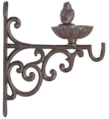 Rivanto® Wandfutterschale mit Haken Größe S, L 19 x B 14 x H 22 cm, Gusseisen