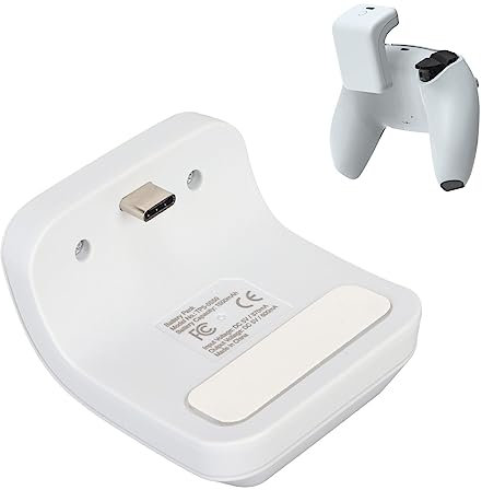 Battery Pack for PS5, 1500mAh Rechargeable Battery Replacement, USB C Fast Charging External Battery Pack with USB Charging Cable