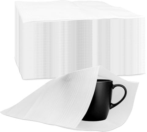 100 Stück Verpackungsmaterial 30x30cm Luftpolsterfolie Umzugsmaterial Schaumfolie Umzugskarton Schaumstoffverpackung Umzug Kartons Verpackung Schaumstoff Beutel für Glas, Möbel, Porzellan, Geschirr