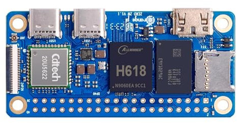 ODSS Orange Pi Zero 2W 1GB RAM DDR4 Mini PC Allwinner H618 WiFi Bluetooth BLE SBC Single Board (No Expansion Board)
