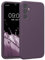 kwmobile Case Compatible with Samsung Galaxy A34 5G Case - Slim TPU Silicone Phone Cover - Soft Touch Finish - Pale Iris