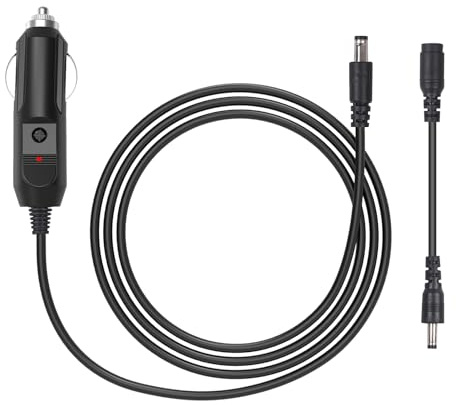 for Brother PocketJet Car Charger 12V - Replacement Series Printers Power Cord for PJ-622,PJ-663,PJ-723,PJ-763 & More - DC Vehicle Charging Cable for Mobile Thermal Printers