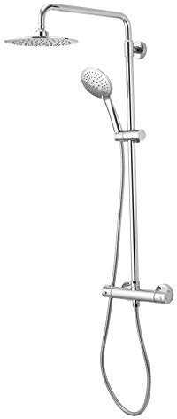 Aqualisa Deco.RND.SC.CH Deco Mixer Shower, Chrome