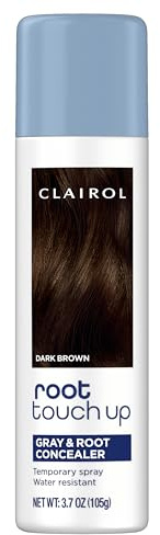 Clairol Root Touch-Up Temporary Hair Coloring Spray, Dark Brown Hair Color, Pack of 1