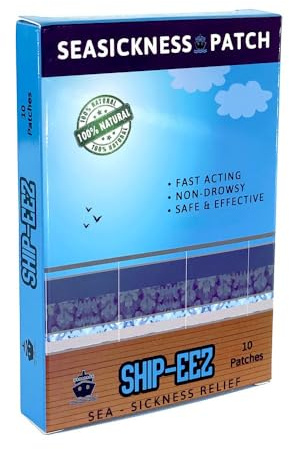 SAILPAK Ship-EEZ Sea Sickness Patch for Cruisers