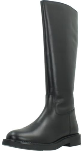 Geox Damen D SERILDA A Fashion Boot, Black, 37 EU