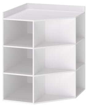 Vicco Eckregal Elina, Weiß, 60 x 80 cm