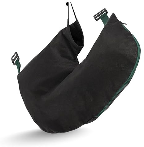Sac de Rechange pour Souffleur de Feuilles Universel | Tuyau max. Ø 12 cm | Capacité 40 Litres | Accessoire Ajustable pour Aspirateurs de Jardin | Nonwoven PP | Sac Collecteur | Model 2 [166]