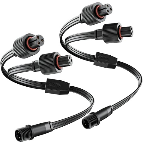 Y-Splitter (2 Pack) for Govee Permanent Outdoor Lights Gen 2 and Elite