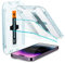 Spigen Glas.tR EZ Fit Protector Pantalla para iPhone 14 Pro Max, 2 Unidades, Alta Definicion, Dureza 9H