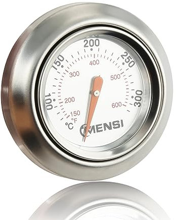 Hicello Barbecue di ricambio per barbecue a carbonella, fossa, legno, affumicatore, indicatore di temperatura, termometro per barbecue Weber Traveller