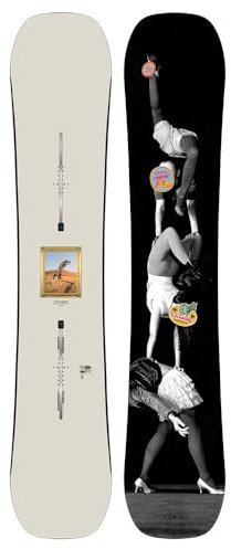 Burton Good Company - Tabla de snowboard para hombre, talla 152, color beige