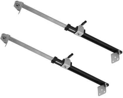 ASAKKURA 2pcs Window Wind Brace Easy Install Window Lock Window Lock Hardware Telescopic Stay Window Easy to Install Window Latch Casement Latch Lock Shutter Hardware Window Fittings