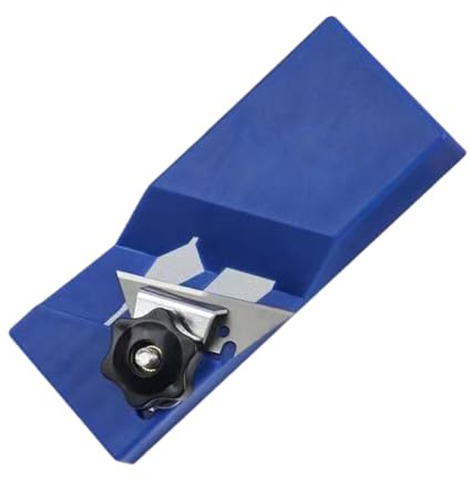 Strumento multifunzionale per smussatura per cartongesso Facile da usare Pialla per bordi in cartongesso e fibra di poliestere acustica Strumento per smussare pannelli cartongesso