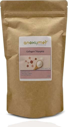 Hydrolysat de collagène - Tripeptide - 300 g - Bonne solubilité - Sans goût - Sans additifs - De bœuf - Haute biodisponibilité - Seulement 2,5 g par jour (1 cuillère à café) (800 g)