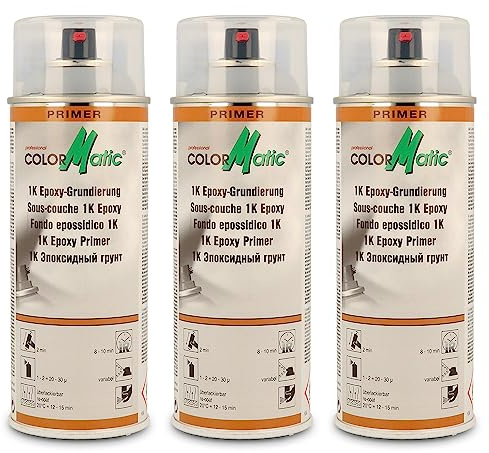 COLORMATIC 3x 400ml 1K Epoxy-Grundierung