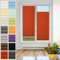 Plisart Premium Plissee Klemmfix Ohne Bohren, Rot 35x70cm, Sonnenschutz, Lichtdurchlässig, Easyfix Rollo Plissees für Fenster, Faltrollo, Jalousie zum Klemmen, Plisseerollo