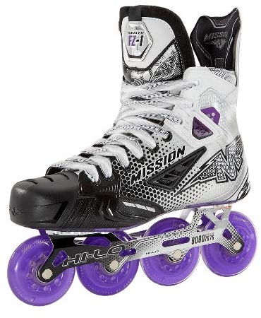 MISSION Inlinehockey Skate Inhaler FZ-1 - Senior, Größe:07.0 (42.0), Weite :D