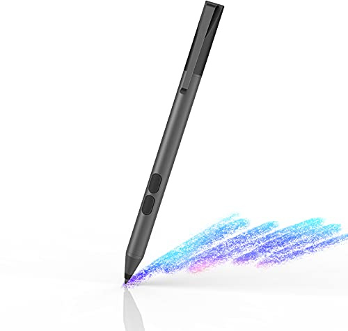 Stylus Pen for HP Omnibook/Envy/Spectre/Pavilion x360, 1024 Pressure Sensitivity & Palm Rejection, 2500H Battery Digital Pen with Eraser for Drawing/Note-Taking, AAAA Battery Included