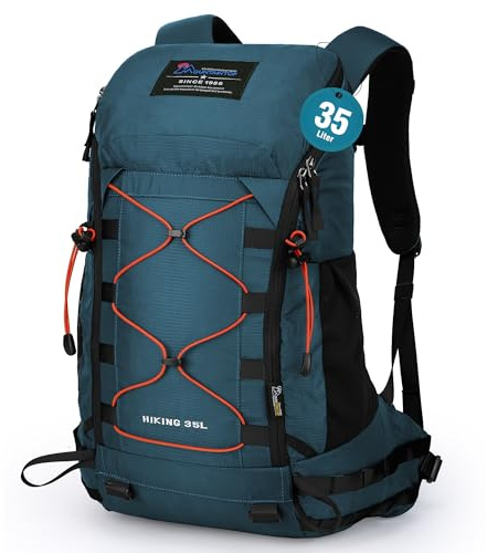 MOUNTAINTOP Hiking Backpack 35L Travel Backpack Lightweight Daypack for Men&Women Outdoor Camping