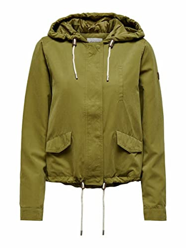 ONLY Övergångsjacka för kvinnor, Olivdrake, XS