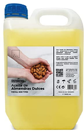 Olio di mandorle dolci 5 L | Olio di massaggio professionale