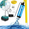 400GPH kleine Tauchpumpe Kompatibel für Makita 18V Akku, 20V DC tragbare Flüssigkeitspumpe mit 8ft Kabel, Wasserfluss 30L/Min, Max Lift 10ft, 80W Transferpumpe für Garten, Haus(Keine Batterie).