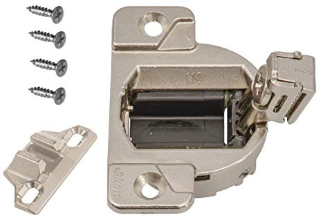 Blum 33.3600 110 degrés Compact 33 Charnière Cup avec plaque de montage 1 3/8 (pièce # 133.0240) Lot de 2 jeux