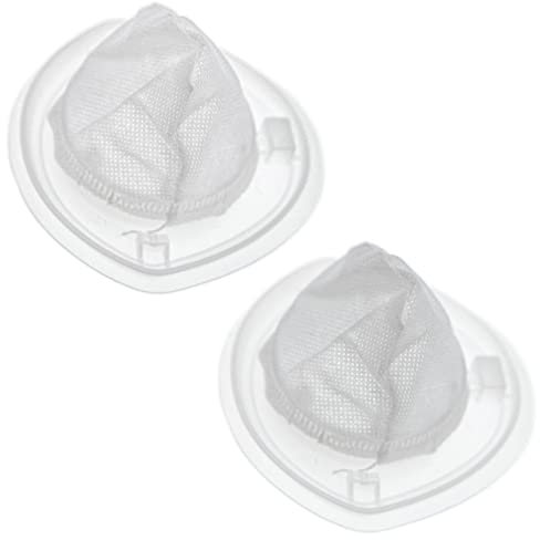 vhbw 2x filtro compatibile con Black & Decker Dustbuster NVB220WC, NVB220, NVB215WAN, NVB215WN aspirapolvere a mano - unità filtrante