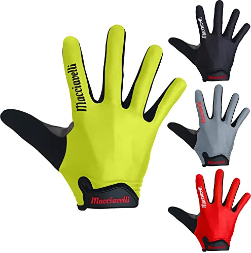 MACCIAVELLI Fahrradhandschuhe Herren Damen lang - MTB Handschuhe - Vollfinger Touchscreen Fahrrad Handschuhe Sommer für Rennrad und Mountainbike