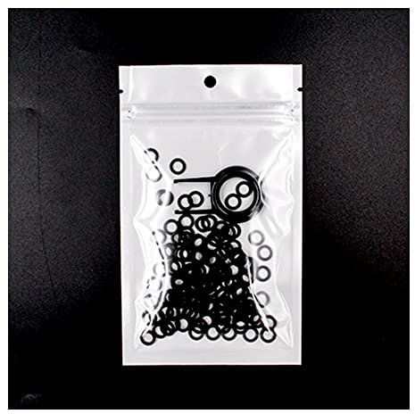 110PCS Keycaps O Ring Seal Keyboard O-ring Switch Sound Dampeners Suitable For Cherry MX Keyboard Damper Replacement Noise Reduction Seal,Black,8x5x1.5mm