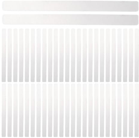 HunicandIU Lot de 50 étiquettes pour plantes en acrylique transparent - Étiquettes pour plantes - Étiquettes pour plantes résistantes aux intempéries - Marquage des plantes, étiquettes de jardin