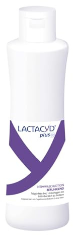 Lactacyd® Plus Lugnande intim tvätt lotion — Med anpassat pH-värde, naturlig L-mjölksyra och aloe vera — Mot obehag i det intima området — Kliniskt testad och bekräftad — 250 ml